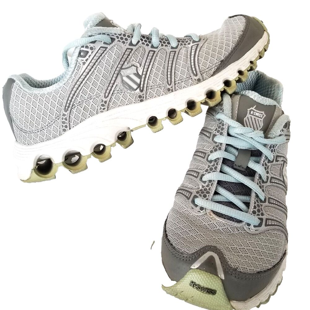 K-Swiss Tubes Sneakers Gray Athletic Shoes Women's Size 7 - Picture 2 of 16